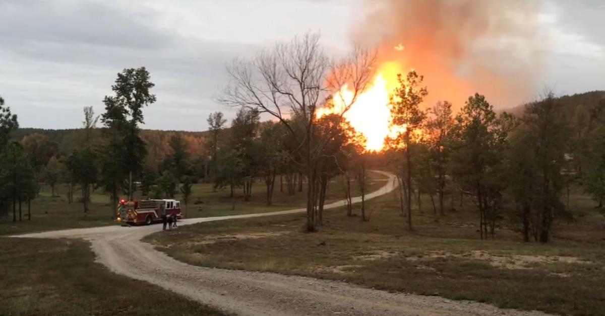 Pipeline Rupture in Jessieville, Arkansas Causes Hearth